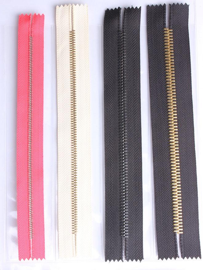 Metal zipper 008