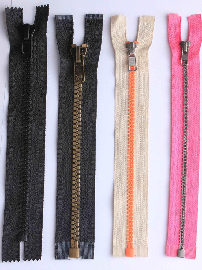 Metal zipper 012